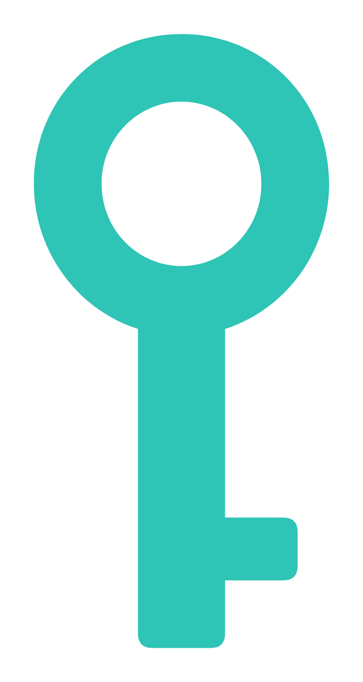 Key · teal